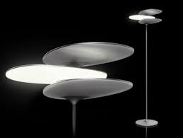 The Coral Reef Light And Led Floor Lamp Features 3 Overlapping Rotating Lighting Layers Lamp Design Led Floor Lamp Floor Lamp
