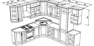 كيفية رسم مطبخ على الورق