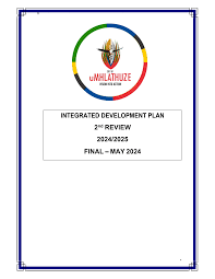 INTEGRATED DEVELOPMENT PLAN 2nd REVIEW 20242025 FINAL – MAY 2024