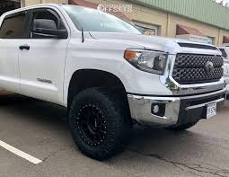 Toyota's tundra is a popular truck, and owners have been customizing the suspension system for years. 2018 Toyota Tundra Wheel Offset Aggressive 1 Outside Fender Leveling Kit 1101619 Custom Offsets