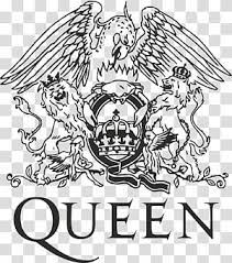 Queen Logo Queen Rocks Musical Ensemble Logo Queen Transparent Background Png Clipart Tatuaje De Freddie Mercury Logos De Bandas Serigrafia En Playeras