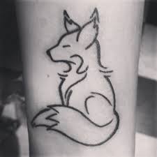 Black And White Fox Tattoos For Men My Fox Tattoo Tattoo Has Color Now Tho Tattoos Geometric Tatouage Idees De Tatouages