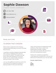 An application letter is a standalone document you submit to a potential employer to express your interest in an open position. 25 Cover Letter Examples Canva