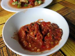 In indonesian language nasi means (cooked) rice and tim means steam. Pedas Berempah Ayam Taliwang Plus Sambal Pelalah Yang Gurih Foto 6