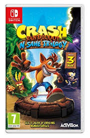 Crash Bandicoot N Sane Trilogy Nintendo Jeux Nintendo Crash Bandicoot