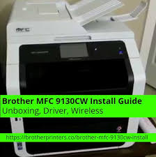 This software allows you to monitor usb brother devices locally connected to the pc on your network. Brother Mfc 9130cw Install Guide Unboxing Driver Wireless Brother Mfc Brother Printers Brother