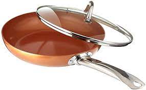 Here's a copper chef hamburger recipe you might want to try. Amazon Com Copper Chef 10 Inch Round Frying Pan With Lid Skillet With Ceramic Non Stick Coating Perfect Cookware For Saute And Grill Home Kitchen