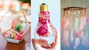 You can decorate your room walls by hanging beautiful paintings. 40 Unique Homemade Crafts For Your House Decorations Ideas Diy And Crafts Sewing Easy Crafts Diy Room Decor