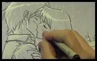 I have never drawn people this helped me so much. How To Draw Kissing People And Animals With Easy Step By Step Valentine S Day Kisses Drawing Tutorials Lessons For Kids And Children