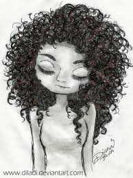 Curly Hair Curly Hair Drawing Curly Girl Hairstyles Afro Hair Drawing Quick and easy hairstyles for curlies on the go. curly hair curly hair drawing curly