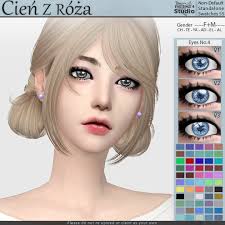 You will need one of the sims 4 remover mods to eliminate the ea lashes. Cien Z Roza