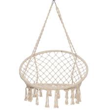 intratuin hangstoel d 80 h 125 cm naturel hangstoel hangende stoelen bamboe decoratie