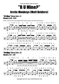 Cafepress brings your passions to life with the perfect item for every occasion. R U Mine Drum Solo Free Video Drum Lesson Arctic Monkeys Matt Helders Drumstheword Online Video Drum Lessons