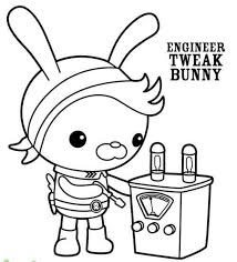 Octonauts Coloring Pages Tweak Bunny Coloring Pages Free Coloring Pages Octonauts