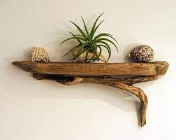 Driftwood Shelf Beach Decor Coastal Decor Nautical Decor Wall Art Driftwood Shelf Decor Nautical Decor