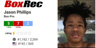 BoxRec: Jason Phillips