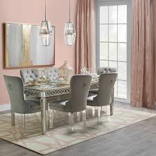 Z gallerie whitewashed oak stain dining room table and 8 microfiber suede chairs. Dining Tables Collections Zgallerie