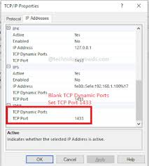 Sql Server Configuration Manager Tcp Ip Sql Server Sql Sql Server Management Studio