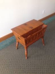 Ethan Allen Heirloom Maple Nutmeg Magazine Rack Dough Box End Table Dough Box Table End Tables