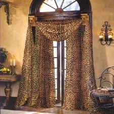 Leopard Love Animal Print Decor Modern Room Decor Curtain Styles
