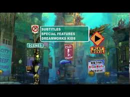 The pirates of dark water: Shark Tale 2004 Dvd Menu Youtube
