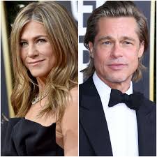 So, as history has told us, brad pitt and jennifer aniston were once married but then divorced after he got involved with angelina jolie. Brad Pitt Made A Marriage Joke At The Sags And Jennifer Aniston S Reaction Was Priceless Glamour