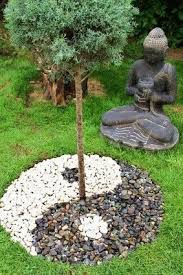 Yin Yang Rock Garden Art Rock Garden Landscaping Landscaping Retaining Walls Japanese Garden