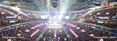 smoothie king center arena view from section 308 row 7