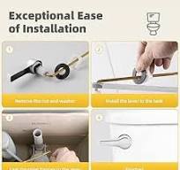 Amazon.com: iFealClear 2 Pack Metal Toilet Tank Flush Lever ...