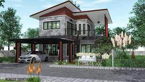 Many of these garage work shop home designs also boast porches, modern open floor plans, and more. Magnificent Double Storey House With L Shape Balcony And Spacious Garage Pinoy House Plans