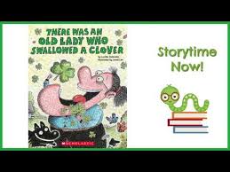 There Was An Old Lady Who Swallowed A Shell Read Aloud Youtube