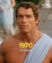 Arnold Schwarzenegger Evolution: Then and Now