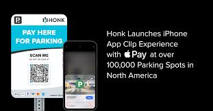 Most of the scanner apps i looked up. Honk Launches Iphone App Clip Experience For Contactless Payments With Apple Pay At Over 100 000 Parking Spots In North America