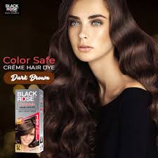 It is unlikely that all the black hair dye was removed during the first run, so you should repeat the process. Black Rose Hair Color Dark Brown Trynow Pk