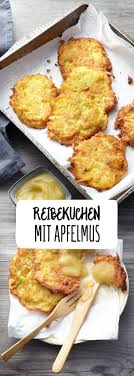 Reibekuchen Mit Frischem Apfelmus Rezept Rezept Rezepte Reibekuchen Apfelmus Rezept