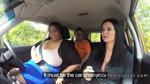 Fat Ebony Student Licks Driving Examiner at DrTuber