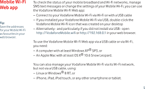 Connect the device to pc . R209 Zr Vodafone Mobile Wi Fi User Manual Zte