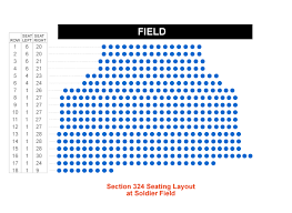 chicago bears soldier field seating chart interactive map