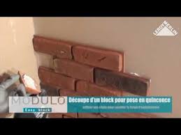 Seule ou associée à d'autres, la brique de parement s'est toujours adaptée aux tendances architecturales de son époque. Poser Les Plaquettes De Parement Easy Bloc Youtube