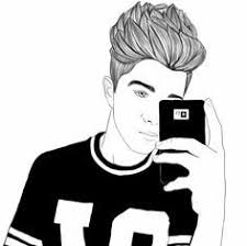 Epingle Par Esma Nur Sur Guzel Resimler Dessin Ado Dessin De Visages Dessin Noir Et Blanc