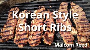 korean short ribs recipe grilled beef