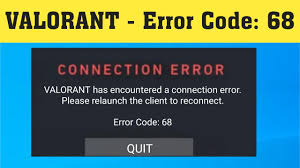 Error code 68 in valorant occurs when the client is not able to connect to the servers. How To Fix Valorant Has Encountered A Connection Error Error Code 68 Windows 10 8 7 8 1 Youtube
