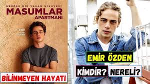 Resmi instagram hesabı i official instagram account her salı saat 20.00' de @trt1' de. Masumlar Apartmani Ege Who Is Emir Ozden