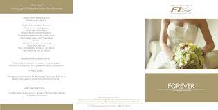 Wedding Package Brochure