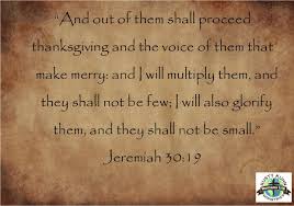 And i will multiply them, and they shall not be few; Pin On Bible Verse