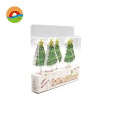 China Lovely Christmas Tree Shape Cartoon Art Candles China Music Flower Candle Birthday Candle