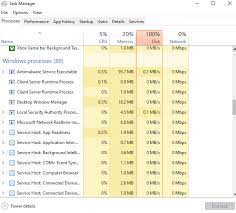 100 Disk Usage In Task Manager After Windows Clean Install, Many -  Microsoft Community