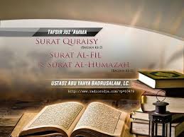 Iilaa fihim rihlata syitaa'i wa shoiif ( yaitu kebiasaan mereka bepergiaan pada musim dingin dan musim panas ) ayat 3 : Tafsir Surat Quraisy Bagian Ke 2 Surat Al Fil Dan Surat Al Humazah Bagian Ke 1 Kitab Tafsir Al Muyassar Ustadz Abu Yahya Badrusalam Lc Radio Rodja 756 Am