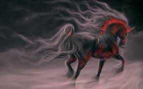 фильм я знаю кто убил меня смотреть онлайн бесплатно Fantasy Evil Unicorn Fantasy Wallpapers Horse Wallpaper Art Wallpaper Gothic Wallpaper