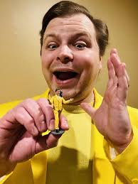 Dr. Aaron Ozee his rat, Regulus--single figure